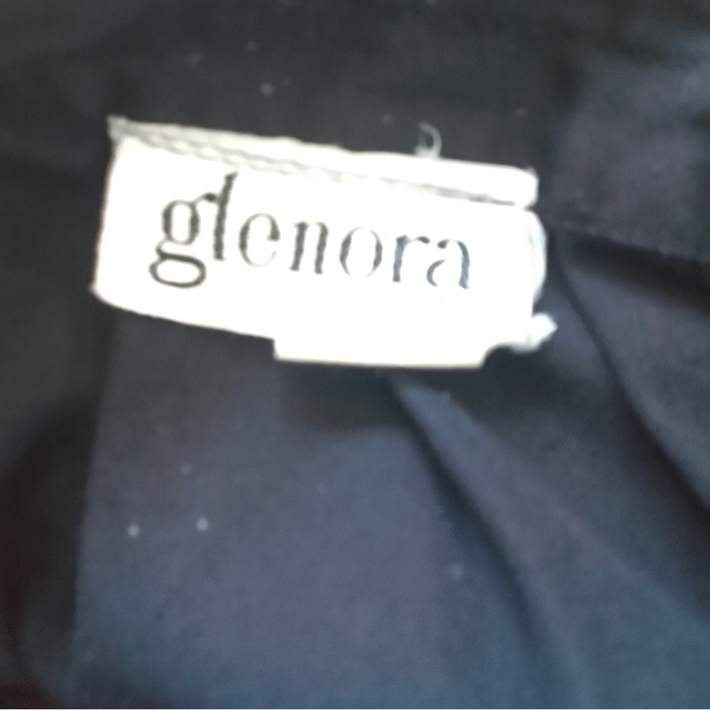 Vintage Glendora Petite Mid Calf Black Skirt w Pockets